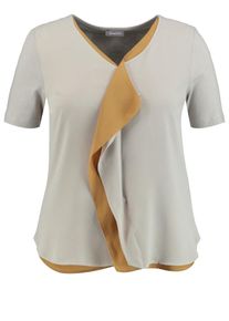 SAMOON, Damen T-Shirt, Bronze / Grau