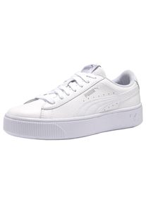 Puma, Damen Sneaker 'Vikky Stacked L', Wei&szlig;