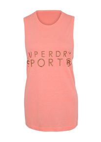 Superdry, Damen Top 'Active Studio', Koralle