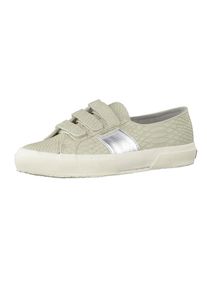 Superga, Damen Sneaker, Oliv / Silber