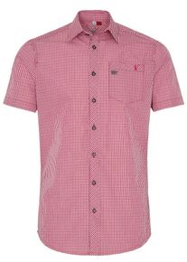 Spieth & Wensky SPIETH & WENSKY, Herren Karohemd "Grasdorf" langarm, Rot
