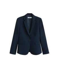 Mango, Damen Blazer 'Boreal', Nachtblau