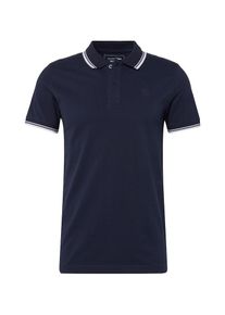 Tom Tailor Denim, Herren Poloshirt, Marine / Wei&szlig;