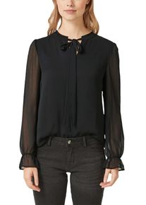 s.Oliver RED LABEL, Damen Bluse, Schwarz
