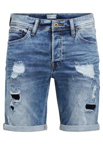 Jack & Jones JACK & JONES, Herren Jeansshorts 'RICK ORIGINAL SHTS SC 116 IND STS', Blue Denim