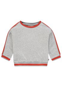 IMPS & ELFS IMPS&ELFS, M&auml;dchen Pullover 'Hampton', Graumeliert / Rot