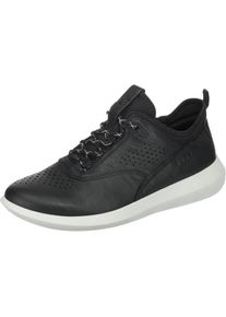 Ecco, Damen 'Soft 7' Sneakers, Schwarz / Weiß