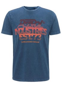 PETROL INDUSTRIES, Herren T-Shirt, Blau / Rot