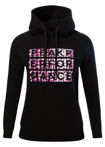 Peak Performance, Damen Kapuzenpullover 'Sportswear', Lila / Schwarz / Wei&szlig;
