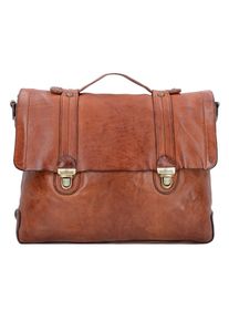 Campomaggi, Herren Aktentasche, Cognac