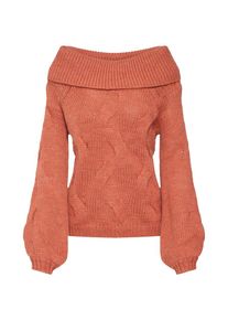 Vila, Damen Pullover, Koralle