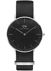 Daniel Wellington, Damen Quarzuhr 'Classic Black Cornwall, DW00100151', Schwarz / Silber