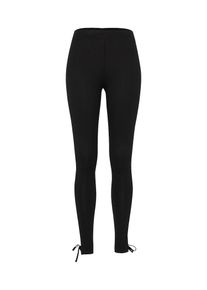 Urban Classics, Damen Laced Up Back Leggings, Schwarz
