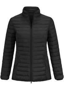 Emilia Lay, Damen Steppjacke, Schwarz