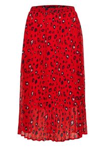 Selected Femme, Damen Rock, Rosa / Rot / Schwarz