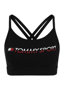 Tommy Sport, Damen Sport-BH, Schwarz