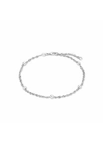 Amor, Damen Fußkette, Silber