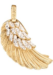 Engelsrufer, Damen Anh&auml;nger mit Preciosa Crystals, 'Fl&uuml;gel, ERW-01-ZI-G', Gold