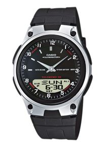 Casio, Herren Collection, Schwarz / Silber