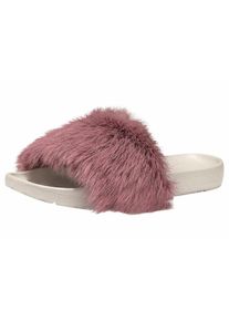 UGG Australia UGG, Damen Pantolette 'Royale Tipped', Beere / Wei&szlig;