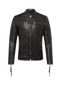 tigha, Herren Jacke 'Boas', Schwarz