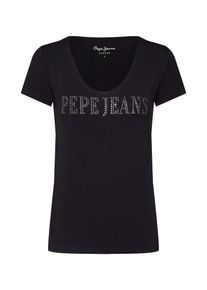 Pepe Jeans, Damen Shirt 'Donna', Schwarz