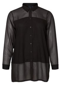 JUNAROSE, Damen Hemd, Schwarz