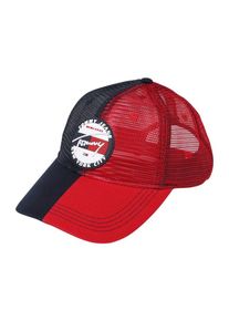 Tommy Jeans, Herren Cap 'HERITAGE', Dunkelblau / Rot