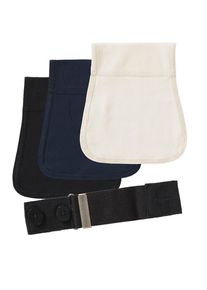 carriwell, Damen Flexigürtel, Beige / Navy / Schwarz
