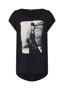 tigha, Damen Shirt, Schwarz / Naturwei&szlig;