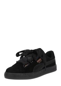Puma, Damen Sneaker 'Suede Heart Artica', Rosegold / Schwarz