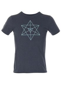 Jaya, Herren T-shirt 'Orin', Hellblau / Basaltgrau