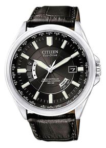 Citizen, Herren Funkarmbanduhr, "CB0010-02E", Schwarz / Silber