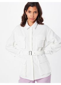 Missguided, Damen Bluse, Wei&szlig;