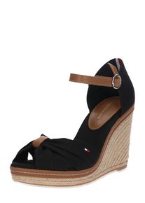 Tommy Hilfiger, Damen T.HILFIGER-Sandale, Schwarz