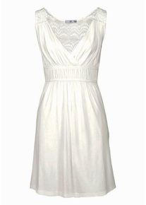 AJC, Damen Jerseykleid, Weiß