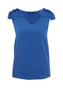 Tom Tailor, Damen Blusentop 'Lovely Summer', Blau