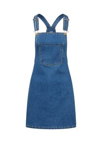 Only, Damen Latzkleid, Blue Denim