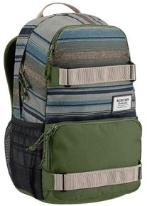 Burton, Damen Rucksack 'Treble Yell', Royalblau / Grau / Grün