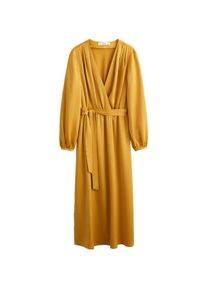 Mango, Damen Kleid 'Vegas-A', Ocker