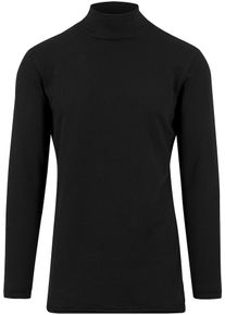 Urban Classics, Herren Turtleneck, Schwarz