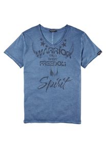Kr&uuml;ger Buam Kr&uuml;ger Buam, Herren Trachtenshirt, Himmelblau