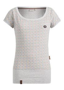 Naketano, Damen Shirt 'Inferno', Grau