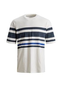 Jack & Jones JACK & JONES, Herren T-Shirt, Beige / Blau / Kobaltblau