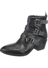 Mjus, Damen Stiefeletten, Schwarz