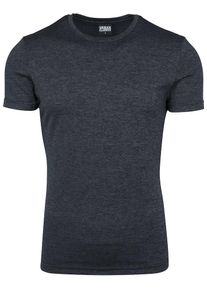 Urban Classics, Herren Tee, Schwarzmeliert