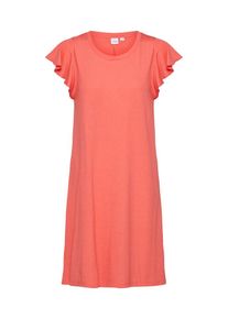 GAP, Damen Kleid 'SH- SS FLTR SWNG DRS-SOLID', Koralle