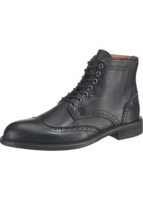 Selected Homme, Herren Schnürstiefeletten, Schwarz