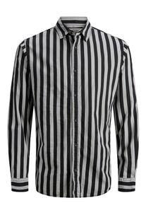 Jack & Jones JACK & JONES, Herren Hemd, Schwarz / Weiß