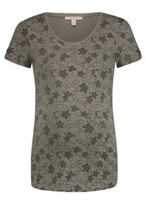 Esprit Maternity, Damen T-shirt, Oliv / Schwarz